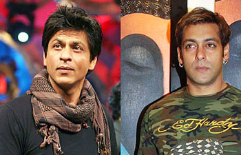 Salman refuses to shake a leg with Shahrukh